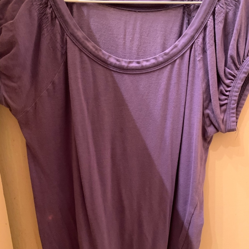 Purple shirt